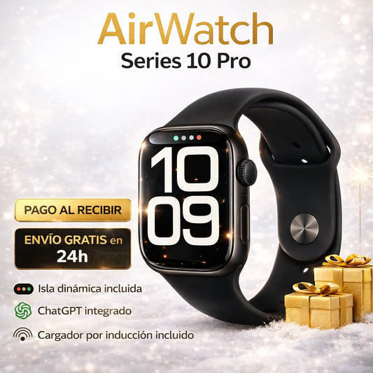 ⌚️ AirWatch Series 10 PRO + Caja y Cargador por Inducción + REGALO EXCLUSIVO SOLO HOY 🔥